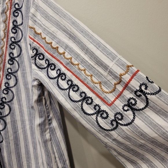 NWT English Cotton Factory A-Line Embroidered Dress - M - Picture 4 of 11